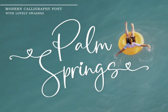 Palm Springs Font - Featured Image