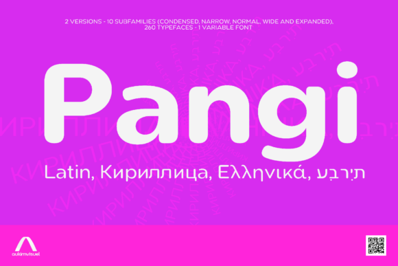 Pangiroundednarrow Regular Font - Featured Image