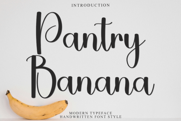 Pantry Banana Font - Featured Image