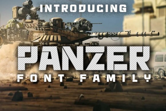 Panzer Font - Featured Image