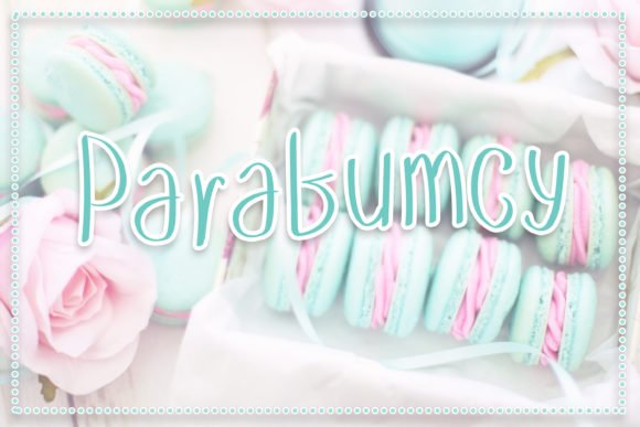 Parabumcy Font - Featured Image