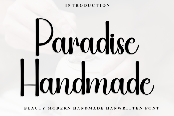 Paradise Handmade Font - Featured Image