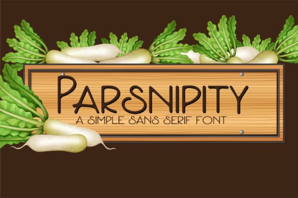 Parsnipity Font - Featured Image