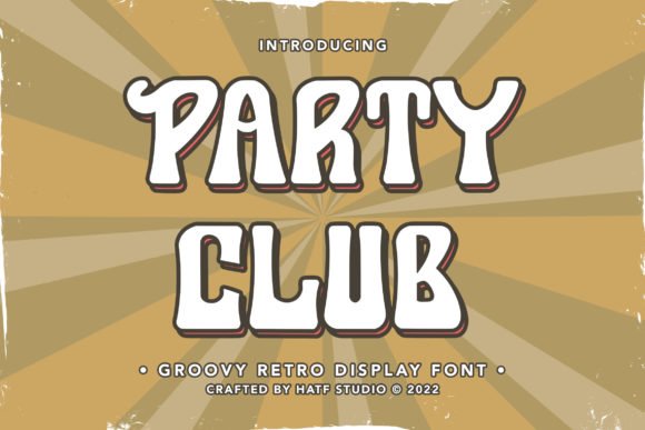 Party Club Font - Featured Image