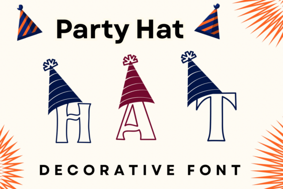 Party Hat Font - Featured Image