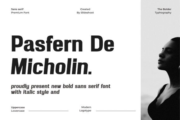 Pasfern De Micholin Font - Featured Image