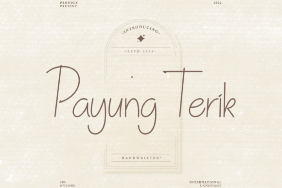 Payung Terik Font - Featured Image