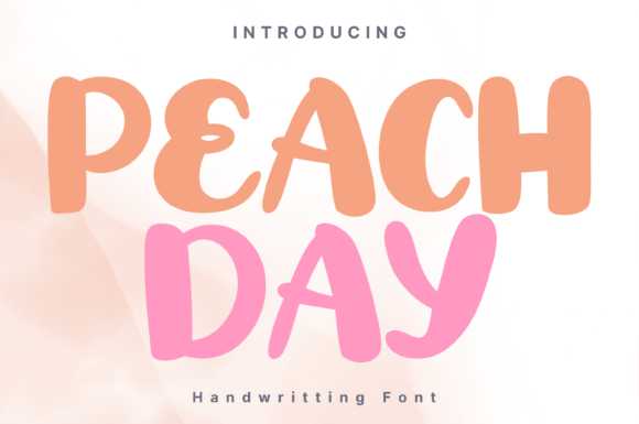 Peach Day Font - Featured Image