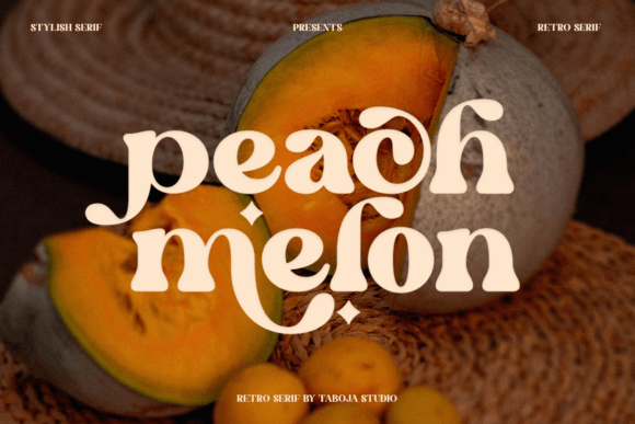 Peach Melon Font - Featured Image