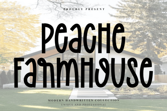 Peache Farmhouse Font - Featured Image