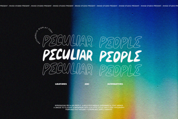 Peculiar People Font - Featured Image