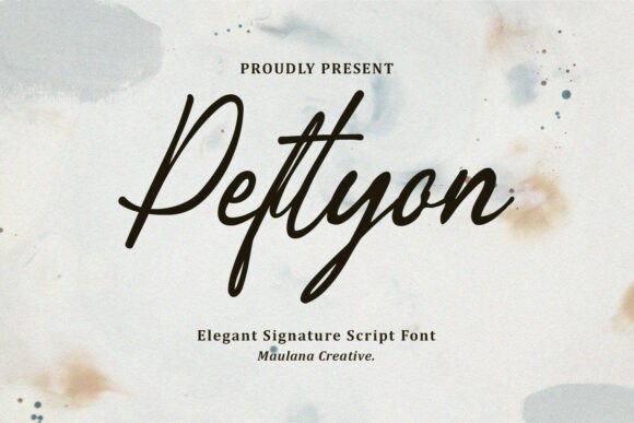 Peftyon Font - Featured Image