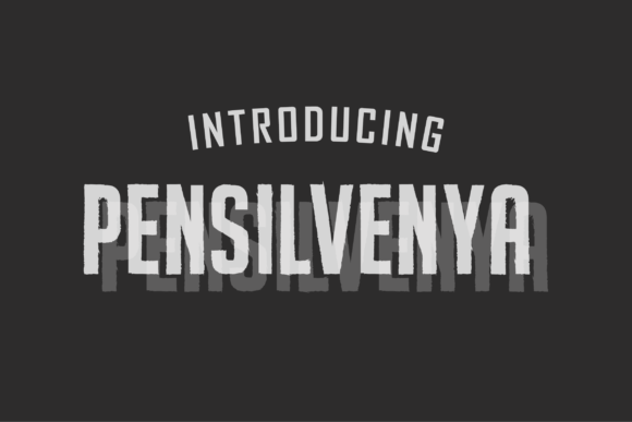Pensilvanya Font - Featured Image