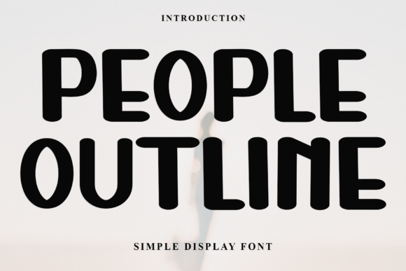 People Outline Font - Featured Image