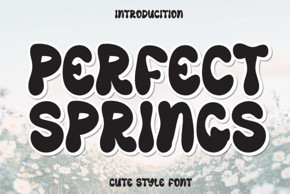 Perfect Springs Font - Featured Image
