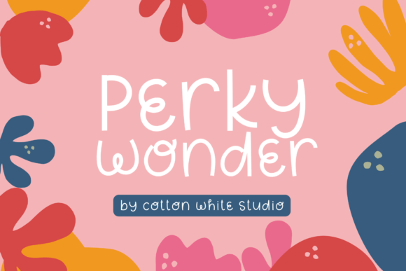 Perky Wonder Font - Featured Image