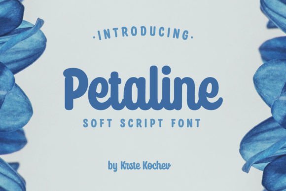 Petaline - Soft Script Font - Featured Image
