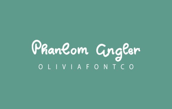 Phantom Angler Font - Featured Image