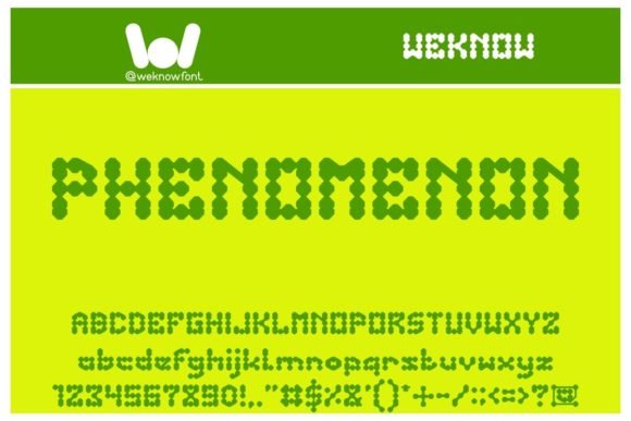 Phenomenon Font - Featured Image
