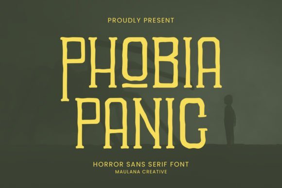 Phobia Panic Font - Featured Image