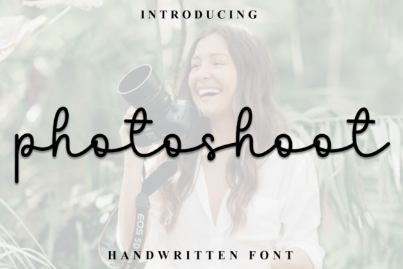 Photoshoot Font - Featured Image