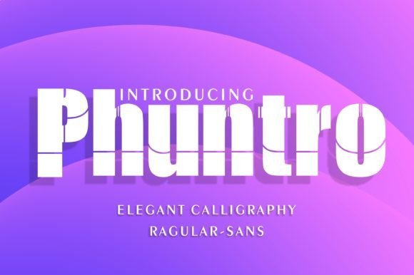 Phuntro Font - Featured Image
