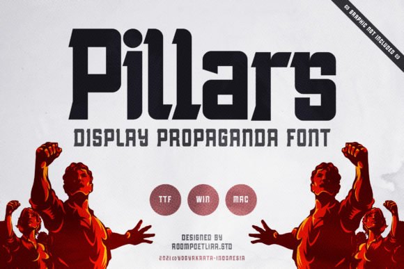 Pillars Font - Featured Image