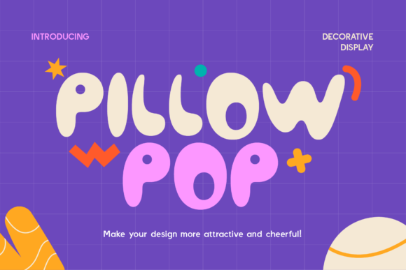 Pillow Pop Font - Featured Image