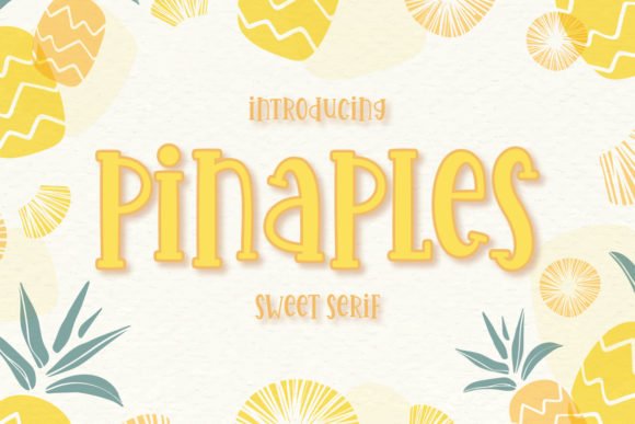 Pinaples Font - Featured Image
