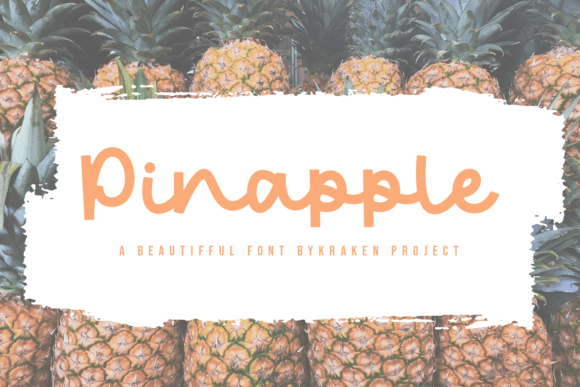 Pinapple Font - Featured Image