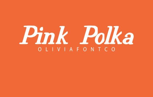 Pink Polka Font - Featured Image