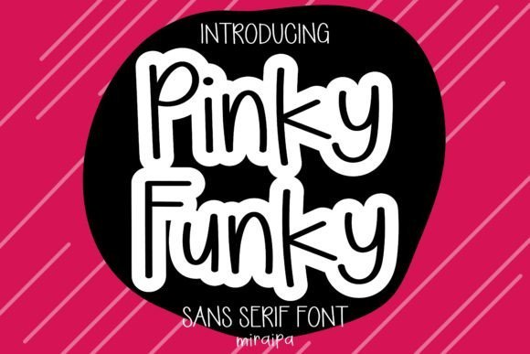 Pinky Funky Font - Featured Image