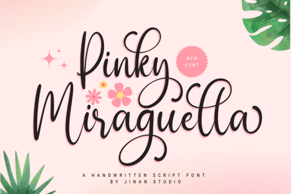 Pinky Miraguella Font - Featured Image