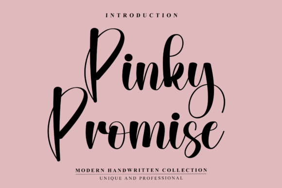 Pinky Promise Font - Featured Image