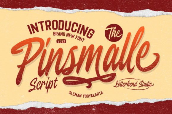 Pinsmalle Font - Featured Image
