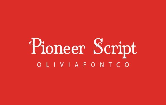 Pioneer Script Font - Featured Image