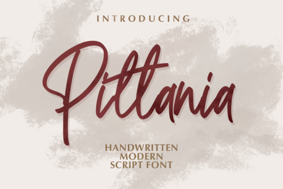 Pittania Font - Featured Image