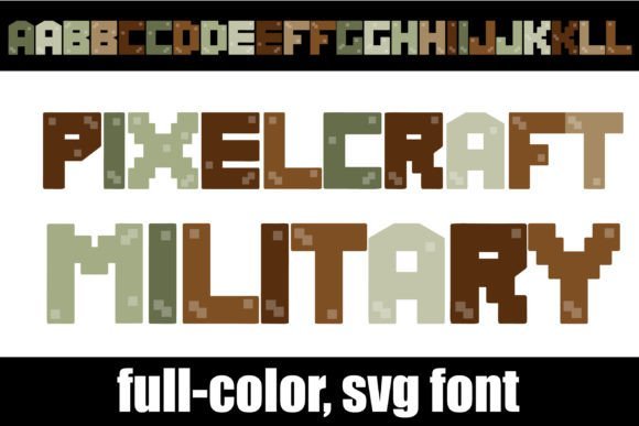 Pixelcraft Military Font - Featured Image