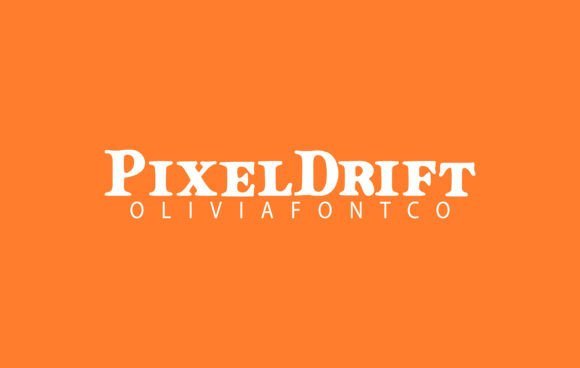 Pixeldrift Font - Featured Image
