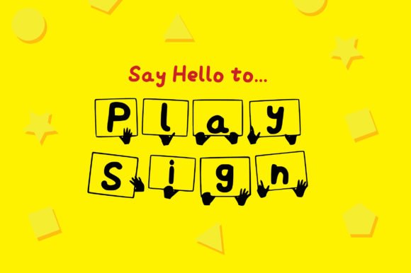 Play Sign Font - Featured Image