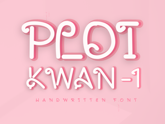 Ploiwan-1 Font - Featured Image