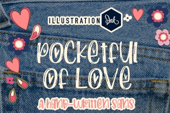 Pocketful of Love Font - Featured Image