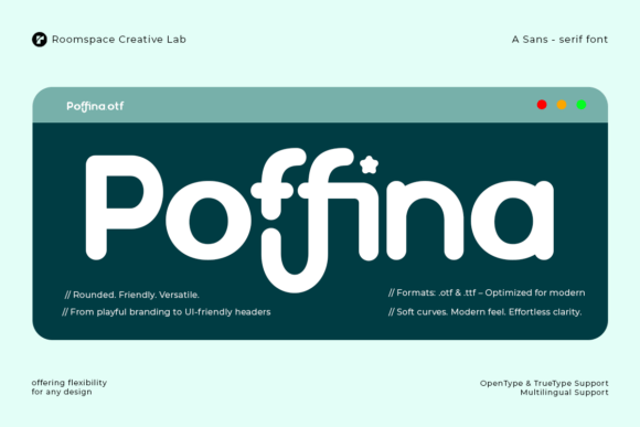 Poffina Font - Featured Image