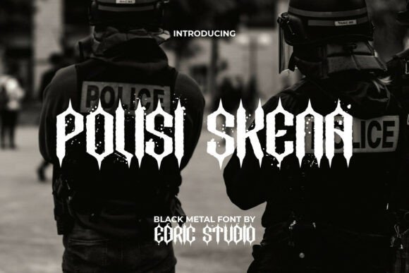 Polisi Skena Font - Featured Image