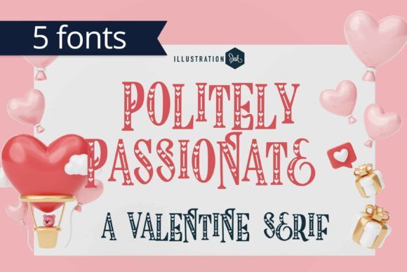 Politely Passionate Font - Featured Image