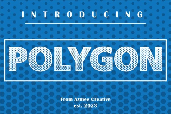 Polygon Font - Featured Image