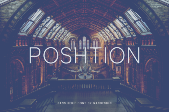 Poshtion Font - Featured Image