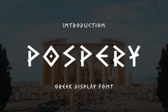 Pospery Font - Featured Image