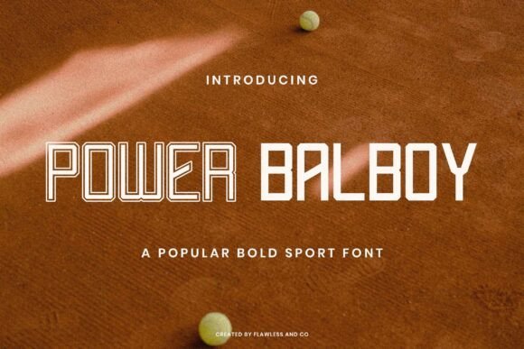 Power Balboy Font - Featured Image