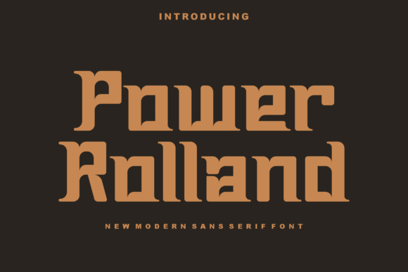 Power Rolland Font - Featured Image